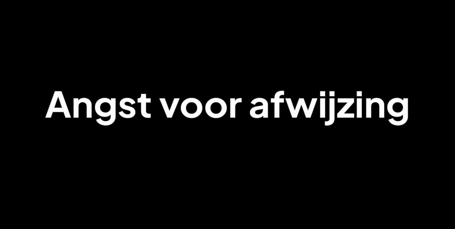 Angst voor afwijzing: bang om afgewezen te worden door anderen?