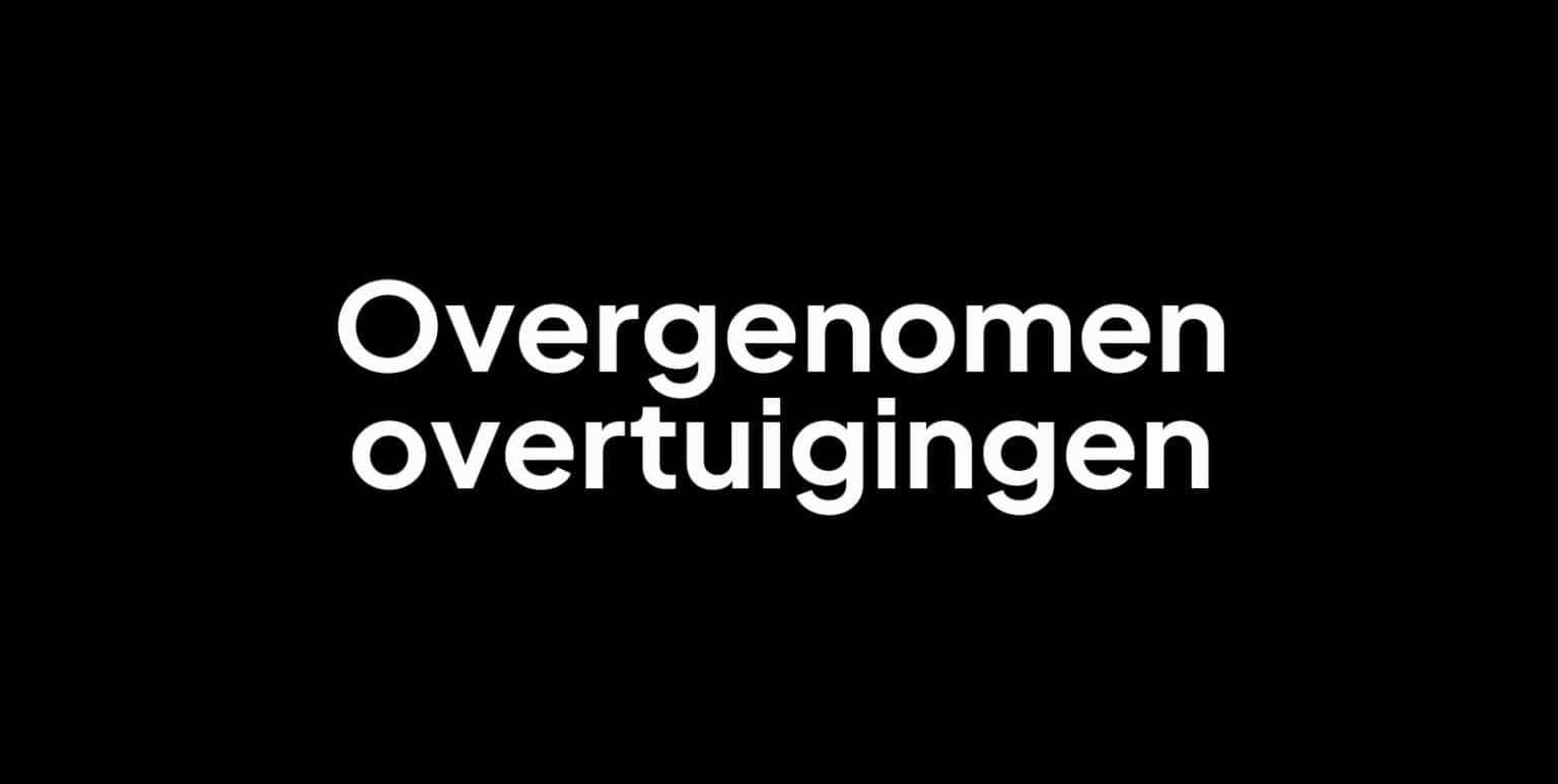 Overgenomen overtuigingen wat zijn het en hoe kom je er los van?