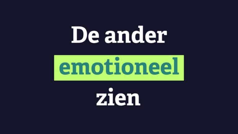 Ander emotioneel zien