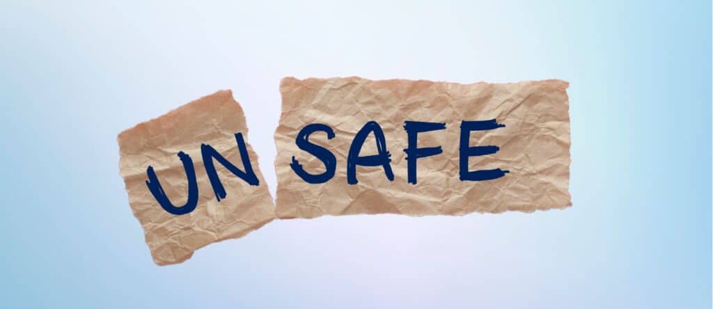 Onveilig versus veilig