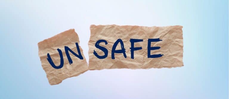 Onveilig versus veilig